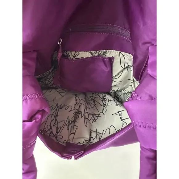 Lululemon Triumph Raspberry Gym School Diaper Duffle Bag *NO Crossbody Strap - Picture 7 of 16